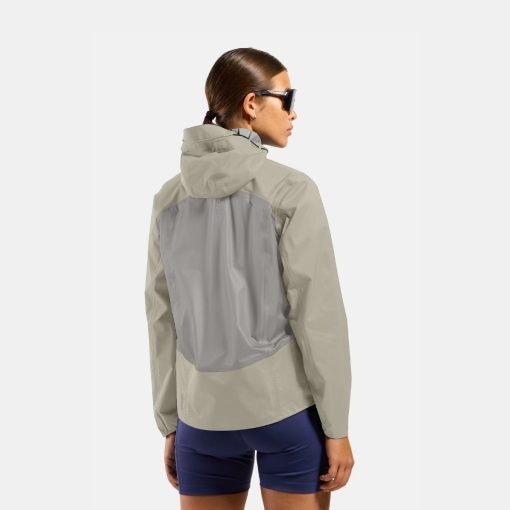 Odlo X-Alp Waterproof Pro Women's Running Jacket rear view