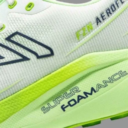 VJ-FZN-Aerofly-white-green-trail-running-shoes-detail1 VJ FZN Aerofly SuperFOAMance nitrogen-infused midsole detail