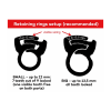 AUTOPILOT PilotOne map holder retaining ring setup for correct clamp adjustment