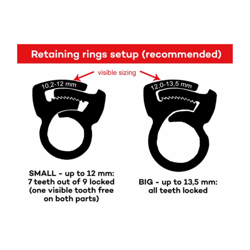 AUTOPILOT PilotOne map holder retaining ring setup for correct clamp adjustment