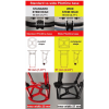 AUTOPILOT PilotOne Standard 50 mm and Wide 57 mm map holder base comparison