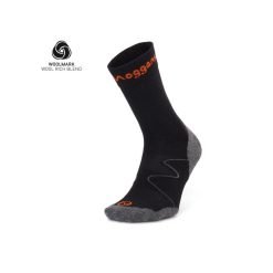 MOGGANS Lightweight Merino Crew Running Socks in black